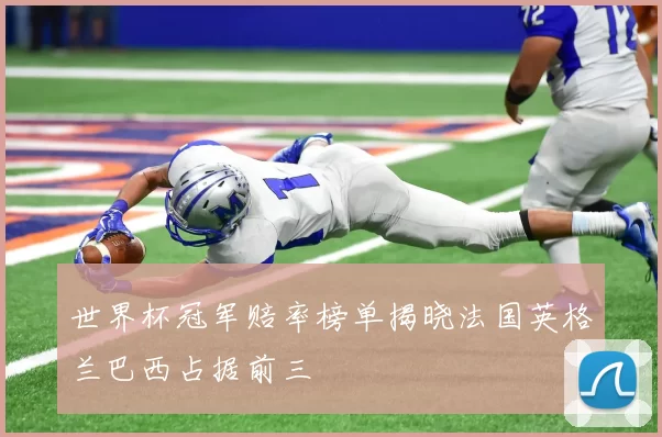 世界杯冠军赔率榜单揭晓法国英格兰巴西占据前三